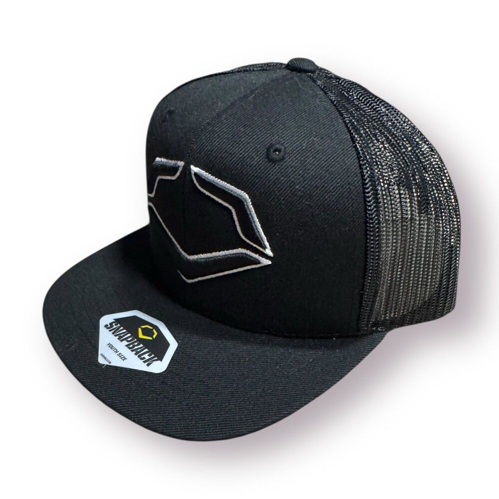 EvoShield Youth B.I.G. Snapback Hat Adjustable OSFM Mesh Back Cap - Picture 2 of 6